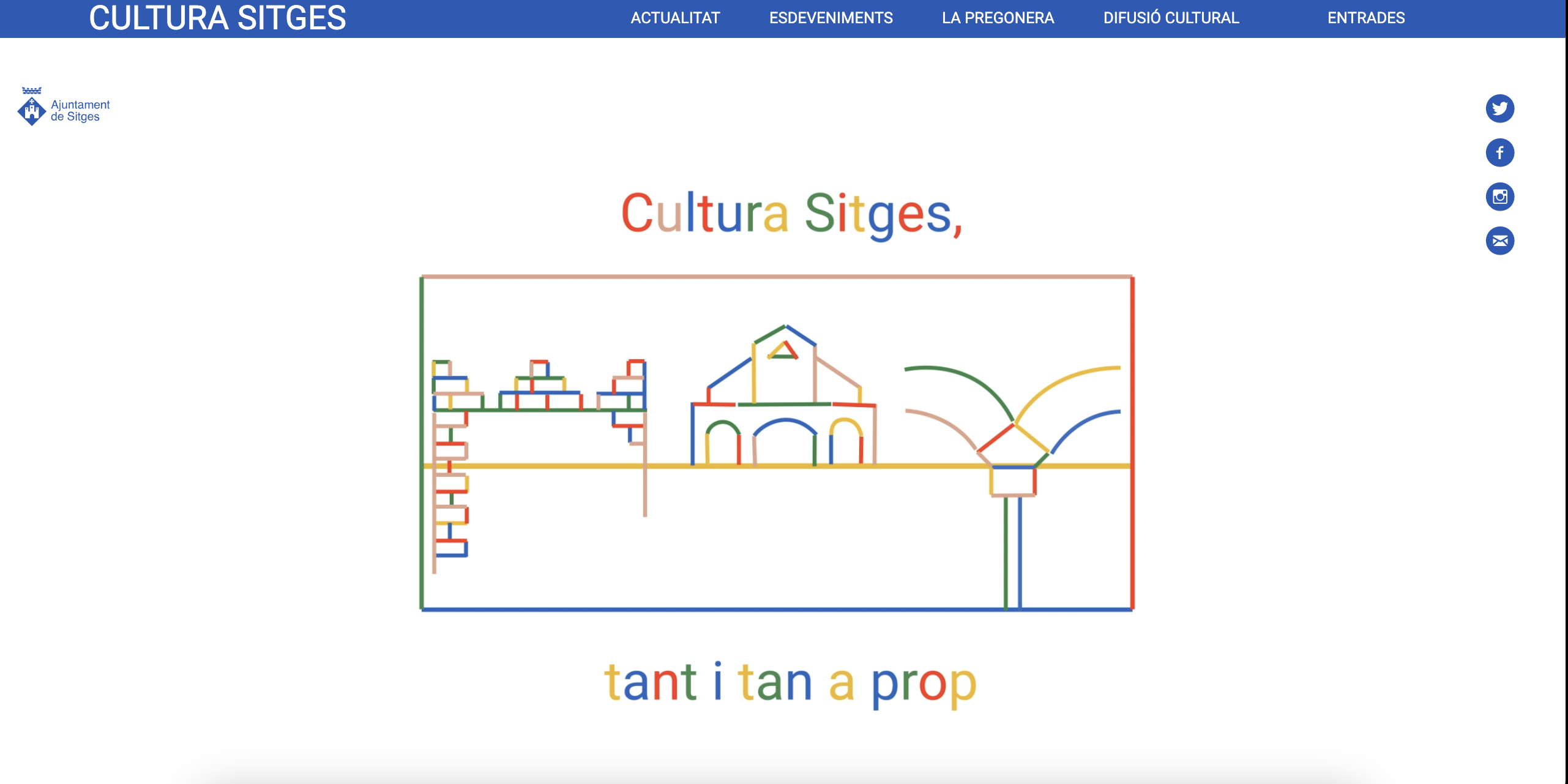 Neix el web Cultura Sitges, el punt de trobada de l'activitat pública, privada i associativa