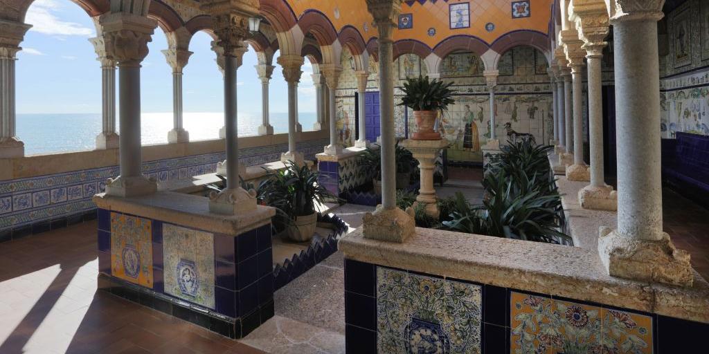 El Palau de Maricel obre les portes per al visitant sitgetà durant les restriccions de mobilitat