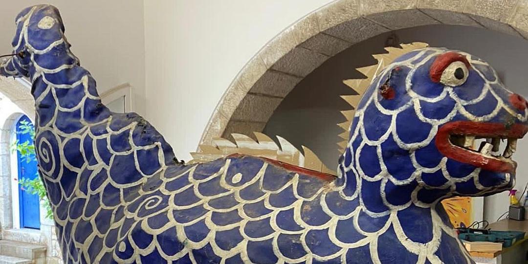 Activitat infantil 'Pintem el drac blau per Sant Jordi'
