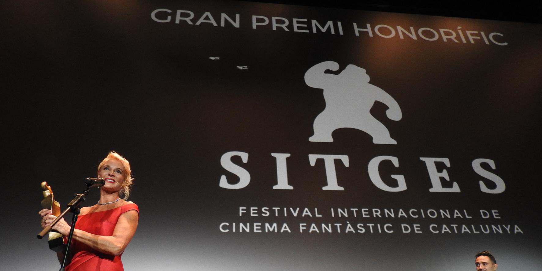 Belén Rueda rep el Gran Premi Honorífic del Festival de Cinema de Sitges en la Gala Inaugural