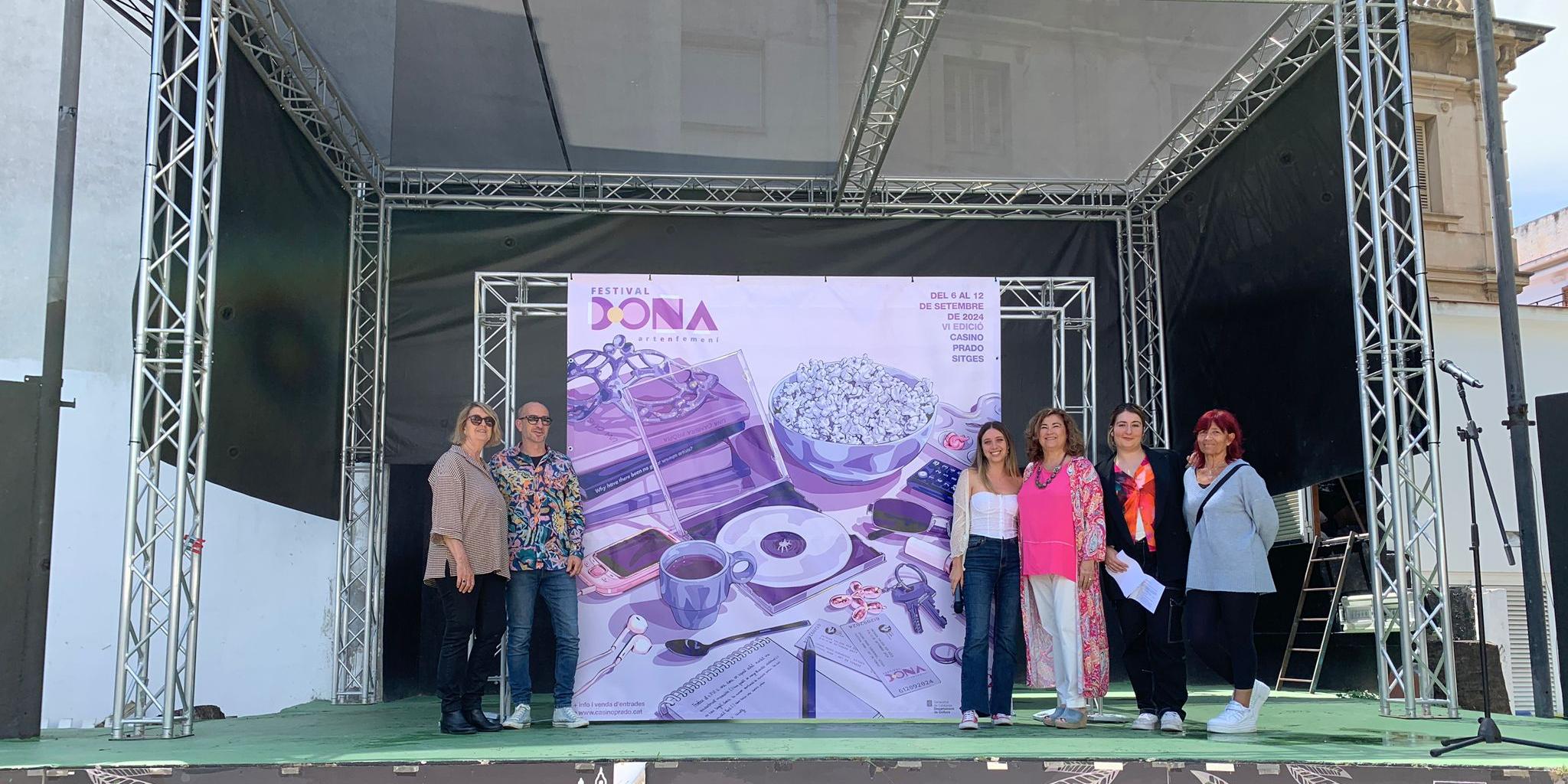 Es presenta la VI edició del Festival Dona-Art en Femení Es presenta la VI edició del Festival Dona-Art en Femení