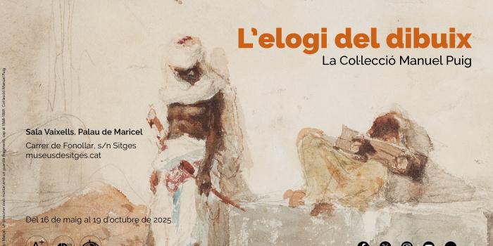 Portes obertes de l'exposició 'L'elogi del dibuix. Col·lecció Manuel Puig' Portes obertes de l'exposició 'L'elogi del dibuix. Col·lecció Manuel Puig'