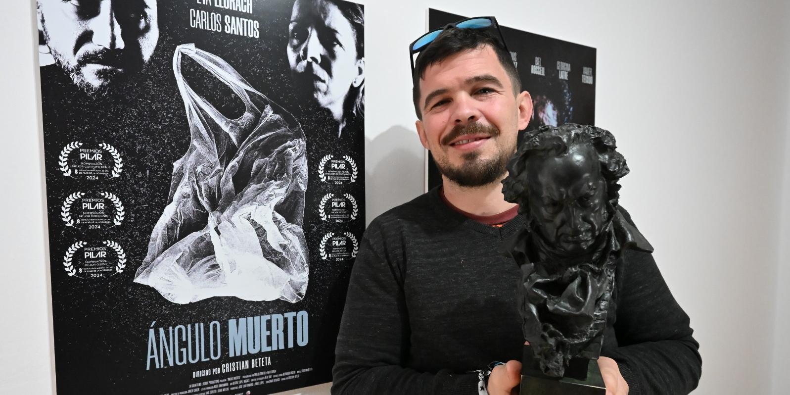 El sitgetà Cristian Beteta presenta el seu curtmetratge guanyador del Goya al Cinema Prado