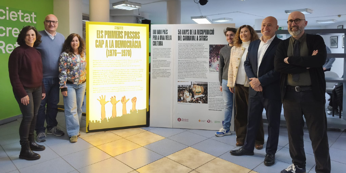 Sitges s’estrena al projecte Memòria en Xarxa amb una mostra sobre els 50 anys de la recuperació del Carnaval al carrer, que es podrà veure al Retiro i al Prado