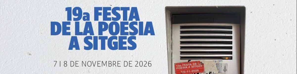 19a Festa de la Poesia a Sitges